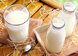 Kefir of one percent fat content is the main product of the kefir diet